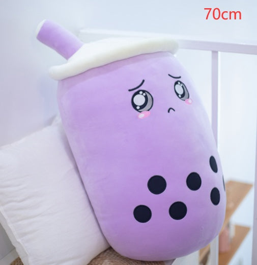 Premium Milk Tea Plush Pillow: The Ultimate Aesthetic Comfort Companion