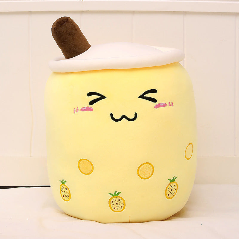 Premium Milk Tea Plush Pillow: The Ultimate Aesthetic Comfort Companion