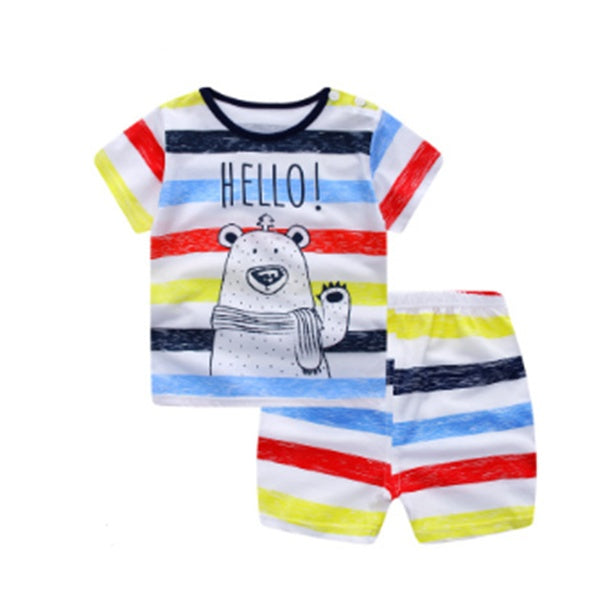 Cartoon Clothing Baby Summer Clothes T-shirt