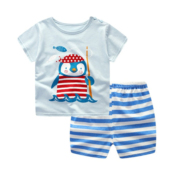 Cartoon Clothing Baby Summer Clothes T-shirt
