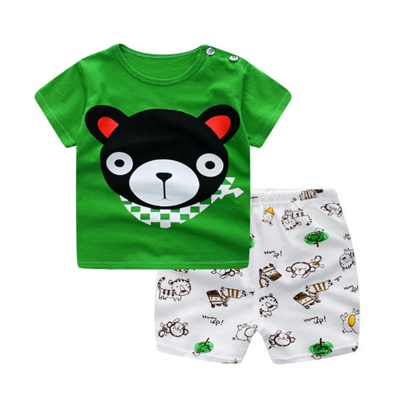 Cartoon Clothing Baby Summer Clothes T-shirt