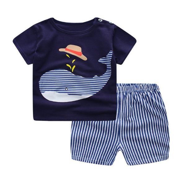 Cartoon Clothing Baby Summer Clothes T-shirt
