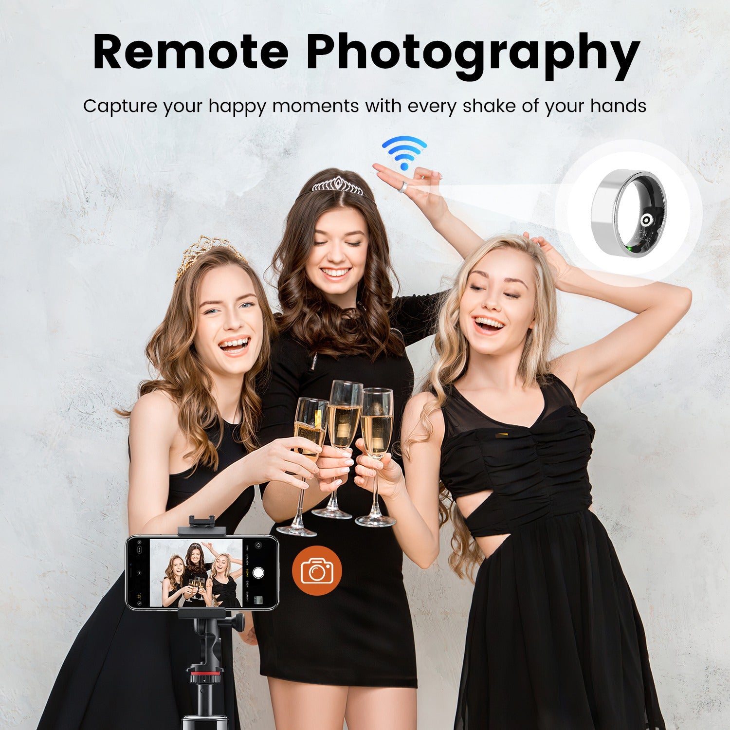 Titanium Elite Smart Ring: Comprehensive 24/7 Health & Wellness Tracker