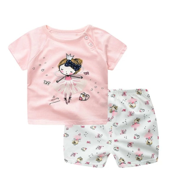 Cartoon Clothing Baby Summer Clothes T-shirt