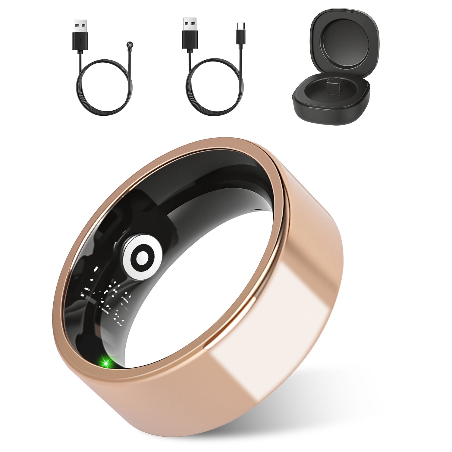 Titanium Elite Smart Ring: Comprehensive 24/7 Health & Wellness Tracker