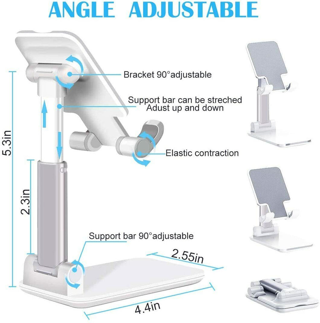 Titanium-grade foldable desktop laptop stand with ergonomic design, featuring adjustable angles for improved device positioning.