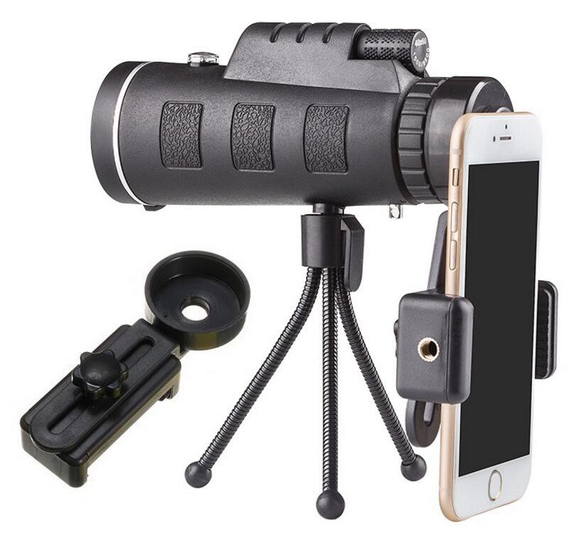 AuraVista 40x60 Monocular Telescope: High-Definition Long-Range Optics