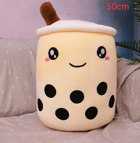 Premium Milk Tea Plush Pillow: The Ultimate Aesthetic Comfort Companion