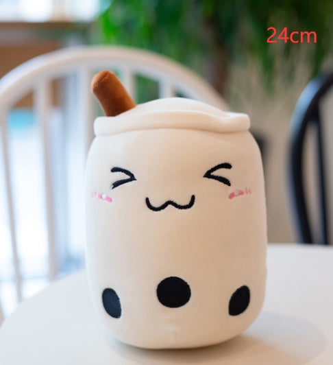 Premium Milk Tea Plush Pillow: The Ultimate Aesthetic Comfort Companion