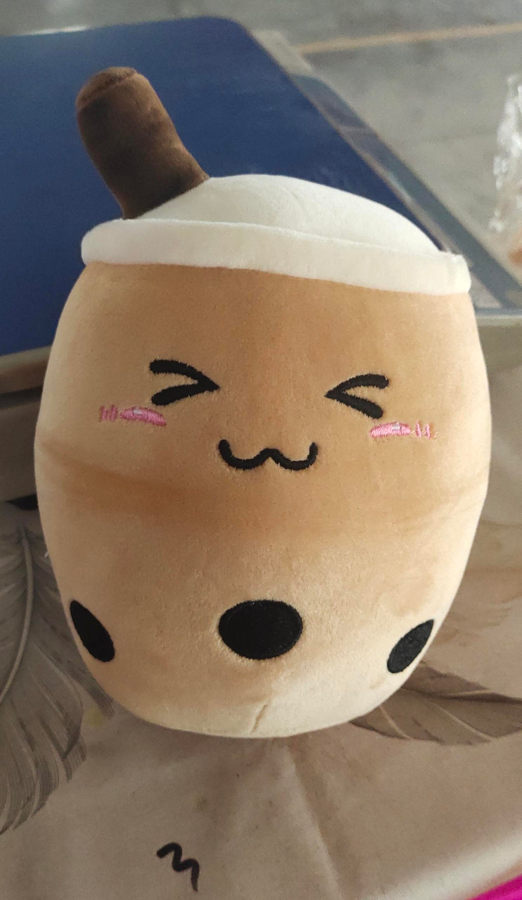 Premium Milk Tea Plush Pillow: The Ultimate Aesthetic Comfort Companion