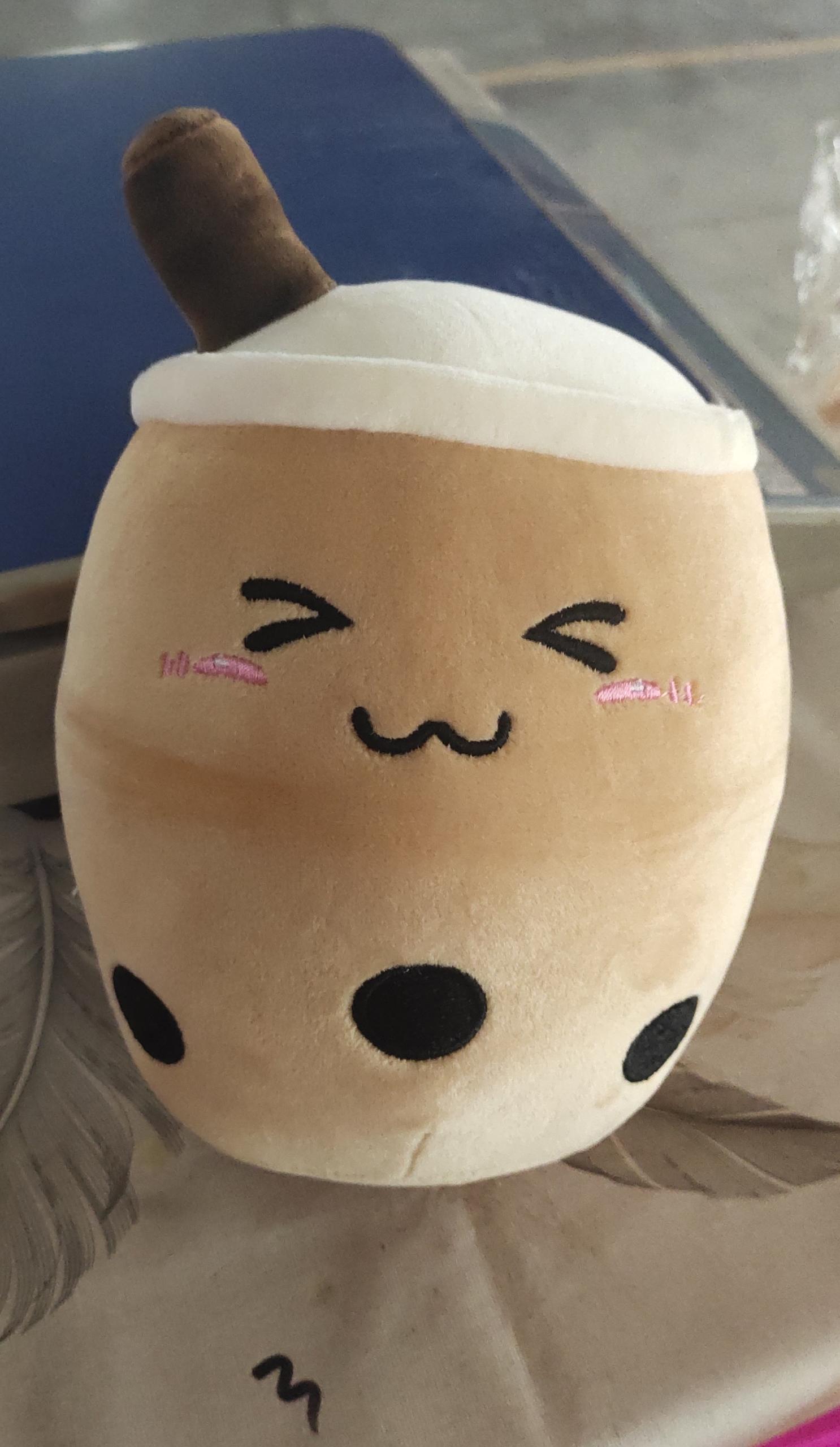 Premium Milk Tea Plush Pillow: The Ultimate Aesthetic Comfort Companion