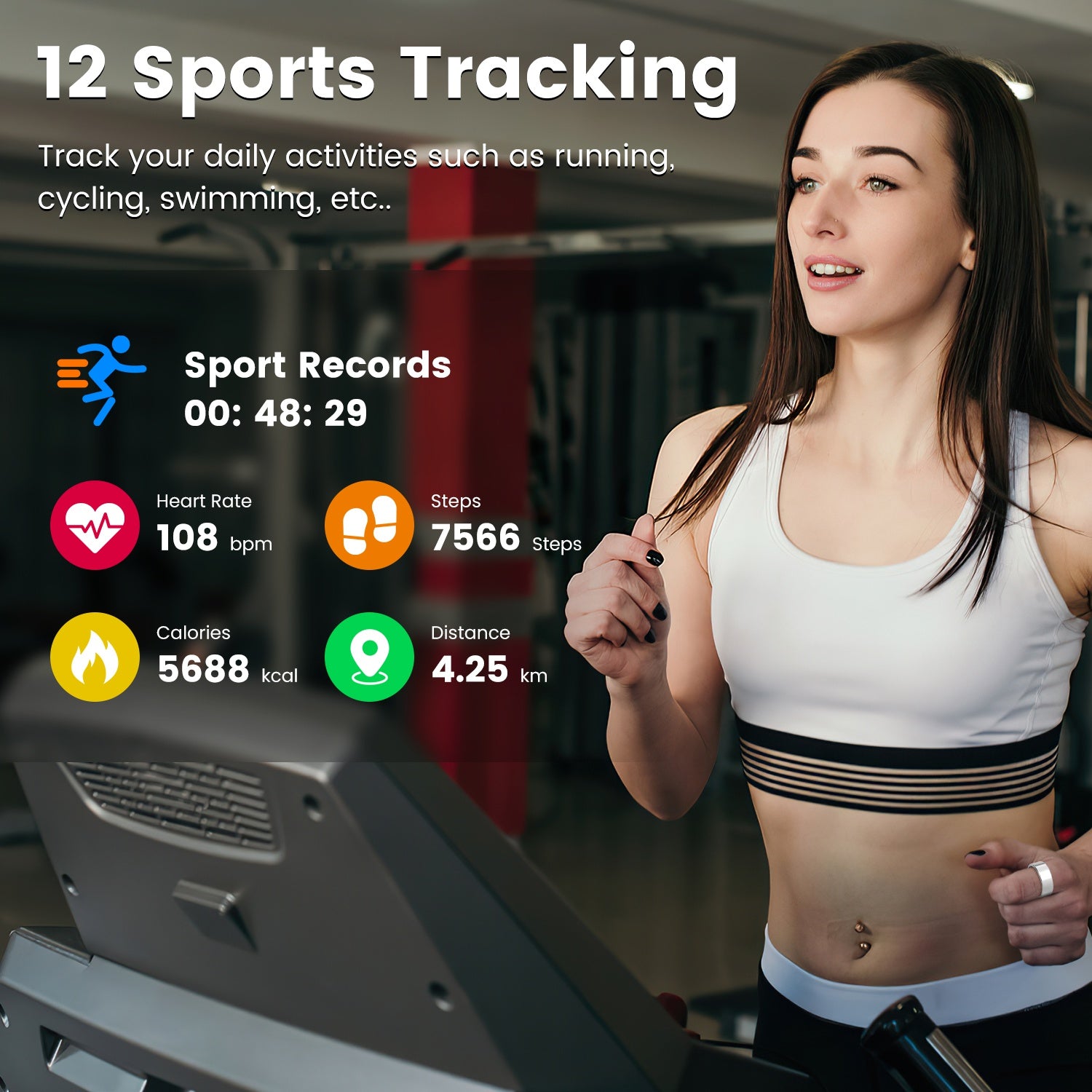 Titanium Elite Smart Ring: Comprehensive 24/7 Health & Wellness Tracker