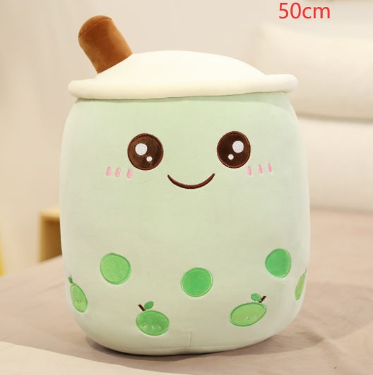 Premium Milk Tea Plush Pillow: The Ultimate Aesthetic Comfort Companion