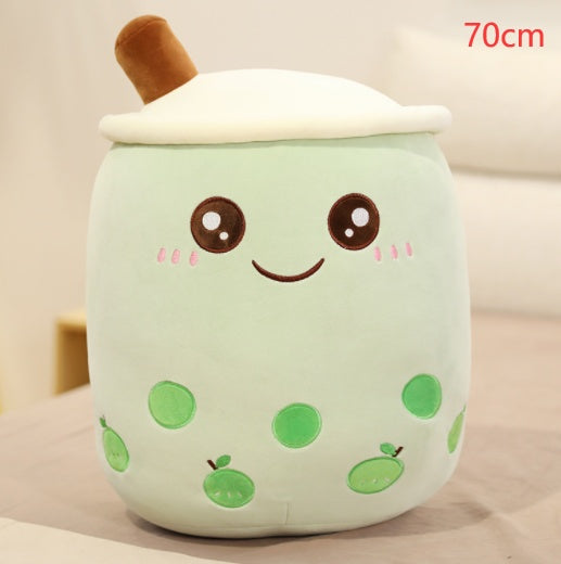 Premium Milk Tea Plush Pillow: The Ultimate Aesthetic Comfort Companion