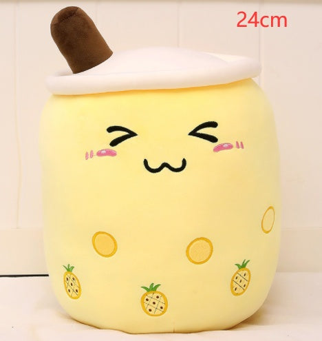 Premium Milk Tea Plush Pillow: The Ultimate Aesthetic Comfort Companion