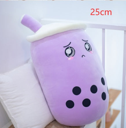 Premium Milk Tea Plush Pillow: The Ultimate Aesthetic Comfort Companion