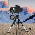 AuraVista 40x60 monocular telescope for mobile use, featuring high-definition long-range optics and compact design.