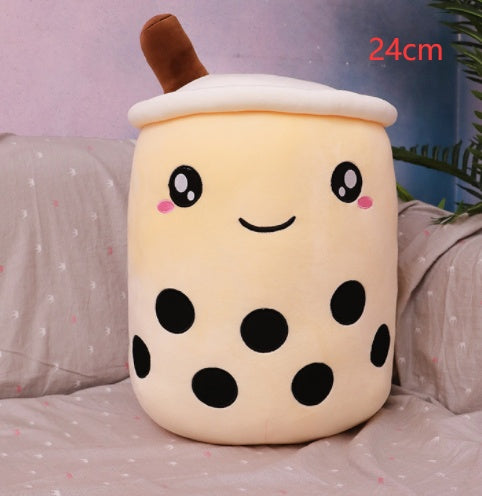 Premium Milk Tea Plush Pillow: The Ultimate Aesthetic Comfort Companion