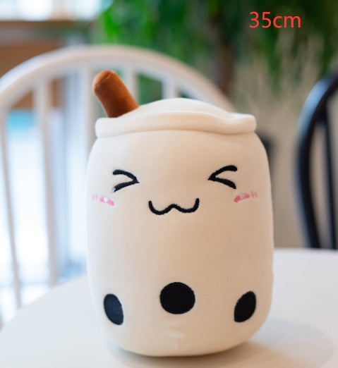 Premium Milk Tea Plush Pillow: The Ultimate Aesthetic Comfort Companion