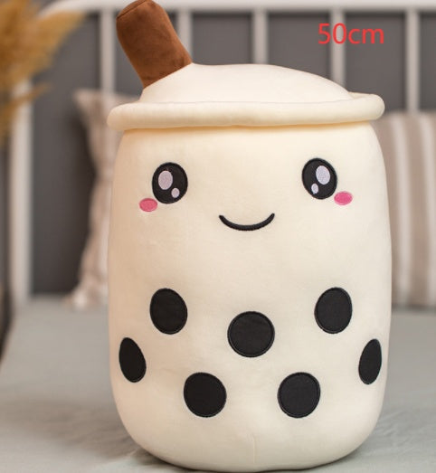 Premium Milk Tea Plush Pillow: The Ultimate Aesthetic Comfort Companion