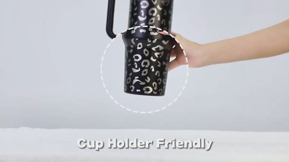 video tumbler black